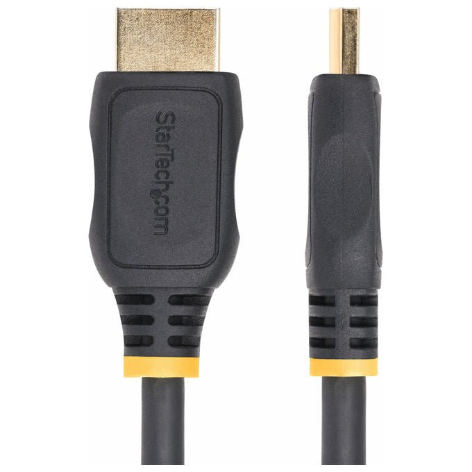 StarTech.com cavo prolunga HDMI 2.0 da 2m, 4K 60Hz, maschio femmina, alta velocita' 18Gbps, HDR10, ARC, connettori placcati oro, nero