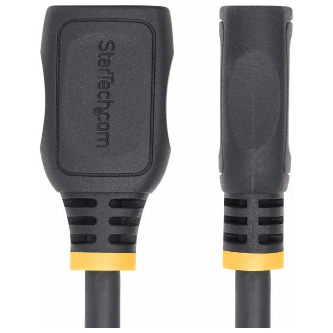 StarTech.com cavo prolunga HDMI 2.0 da 2m, 4K 60Hz, maschio femmina, alta velocita' 18Gbps, HDR10, ARC, connettori placcati oro, nero