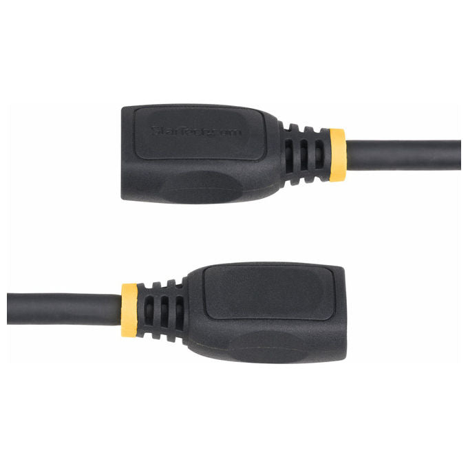 StarTech.com cavo prolunga HDMI 2.0 da 2m, 4K 60Hz, maschio femmina, alta velocita' 18Gbps, HDR10, ARC, connettori placcati oro, nero