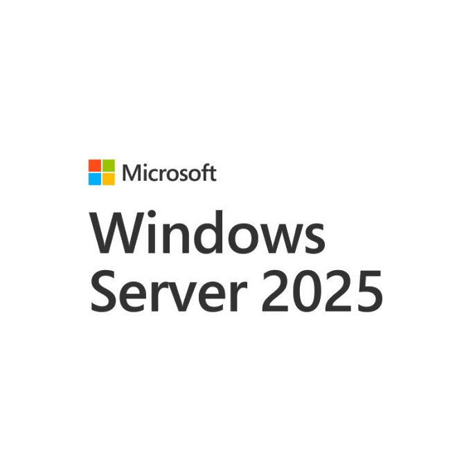 Microsoft Windows Server 2025 Standard, licenza OEM, 16 core, 64 bit, 1 licenza, inglese