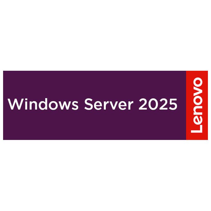 Lenovo Windows Server 2025 Remote Desktop Services, client access license CAL, 10 user, licenza software 64-bit
