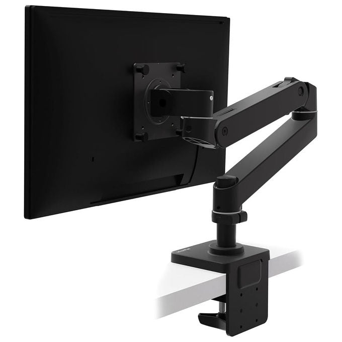 Ergotron LX Pro braccio di estensione da 9 pollici, componente di montaggio, alluminio, bianco, rotazione 360°, gestione cavi, compatibile con monitor e tastiera