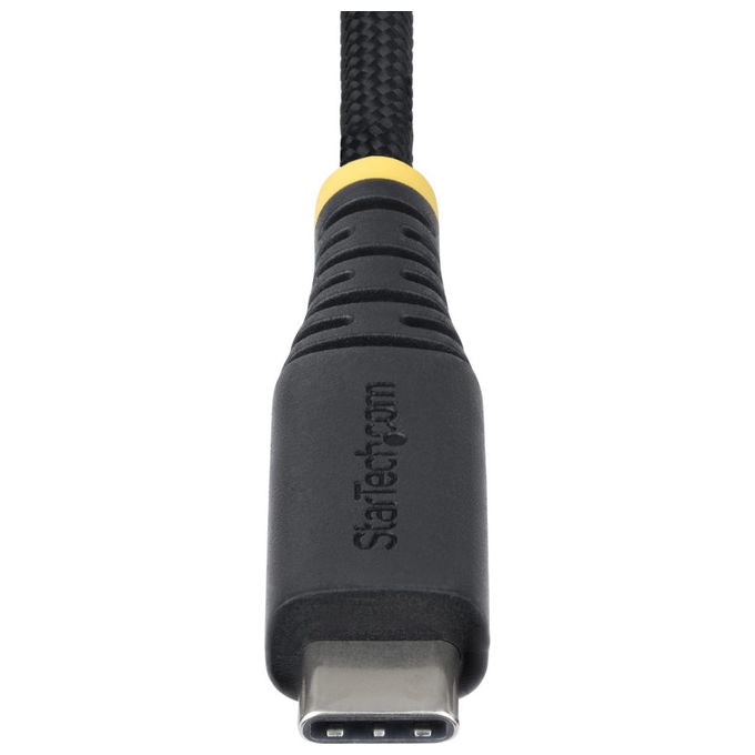 StarTech.com cavo USB-C 240W, 1 m, Power Delivery 3.1 EPR, 5A, rivestimento silicone e nylon intrecciato, USB 2.0, nero