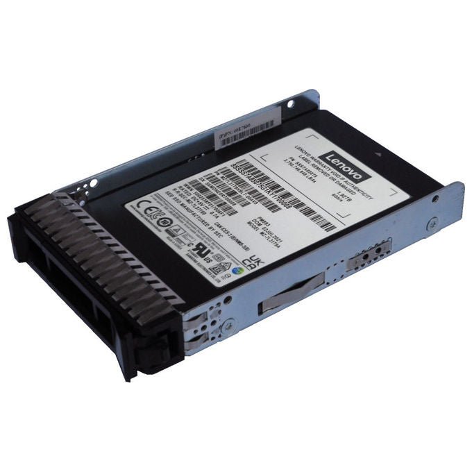 Lenovo SSD 960 GB, ThinkSystem 3.5'', SATA III 6 Gbit-s, 480 MB-s lettura, uso misto, per server e workstation, 4XB7A90889