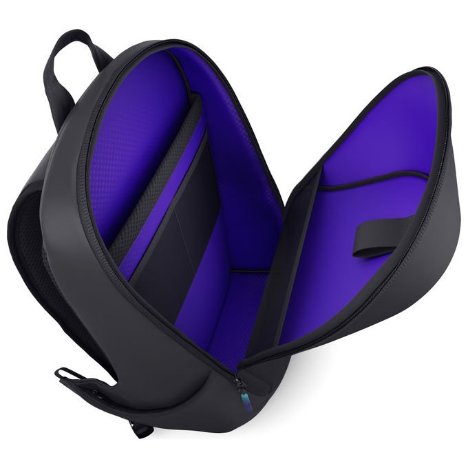 Alienware zaino per notebook 16'' AW5625P, resistente all'acqua, 21 L, 2 scomparti, materiali riciclati al 100%, nero