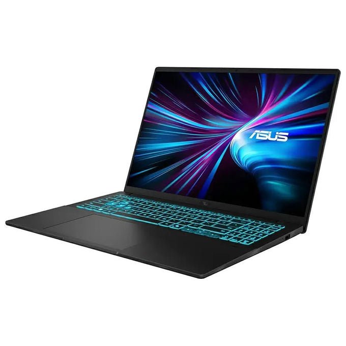 ASUS notebook Vivobook V16, Intel Core 7 240H, 16GB DDR5, SSD 1TB, RTX 5070 8GB, display 16 pollici WUXGA 144Hz, Windows 11 Home, Matte Black