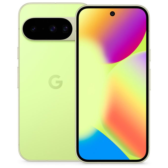 Google Pixel 10, smartphone 5G, display OLED 6.3'', tripla fotocamera 48 MP, 12 GB RAM, 256 GB, Android 16, verde cedro