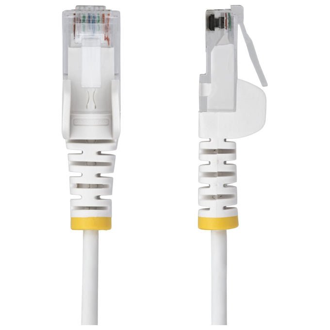 StarTech.com cavo di rete Cat6 U-UTP RJ-45, 0,25 m, 10 Gbps, PoE+++, LSZH, bianco, N6PAT25CMWHS