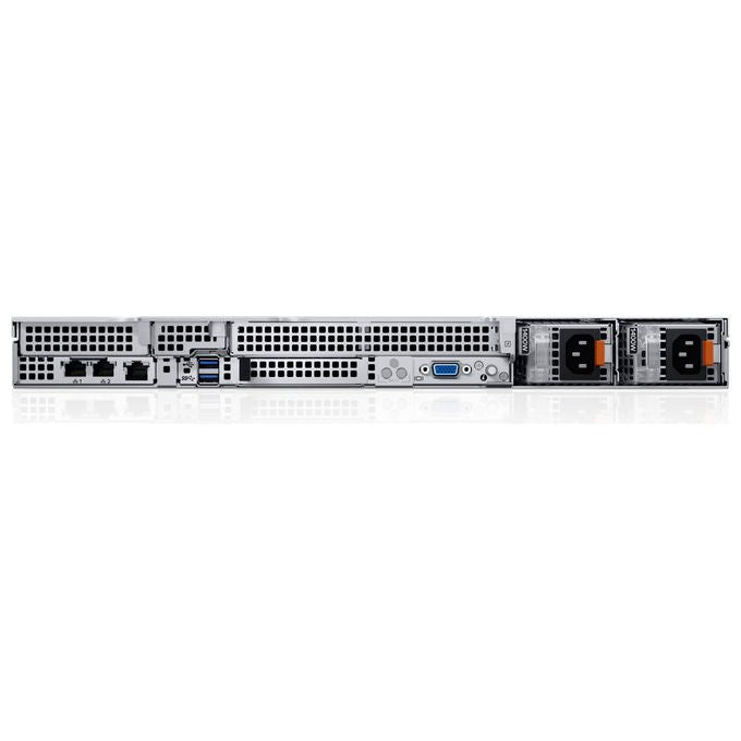 Dell PowerEdge R660XS server rack 1U, Intel Xeon Silver 4514Y 2 GHz, 64 GB DDR5, 2x480 GB SSD SATA, RAID H755, iDRAC9, doppio alimentatore 1100 W