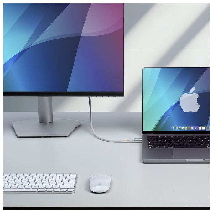 StarTech.com cavo USB4 USB-C 3m, 20 Gbps, Power Delivery 60w, DisplayPort 2.1, 4K 120Hz, certificato USB-IF, guaina TPE, nero