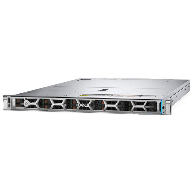 Dell PowerEdge R470 server rack 1U, Intel Xeon 6517P 3,2 GHz, 32 GB DDR5, 2x SSD 480 GB SATA, RAID H965i, iDRAC10
