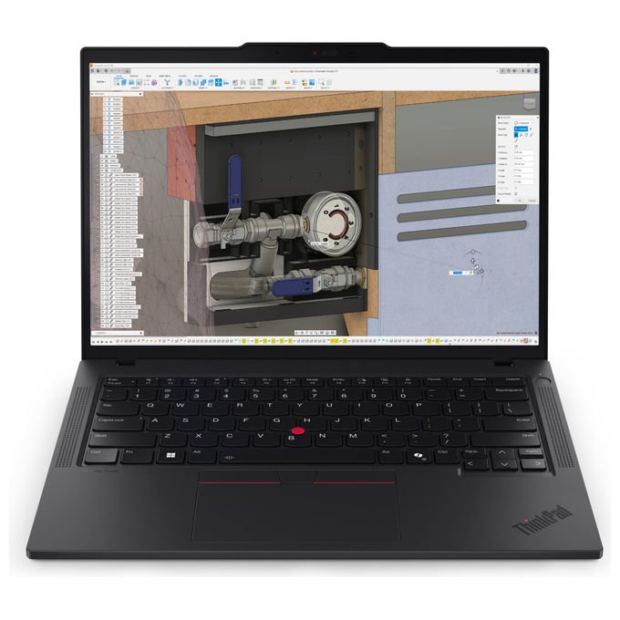 Lenovo ThinkPad P14s Gen 6, workstation mobile 14'' WUXGA, AMD Ryzen AI 7 350, 32 GB DDR5, SSD 1 TB NVMe, AMD Radeon 860M, Wi-Fi 7, Windows 11 Pro, nero