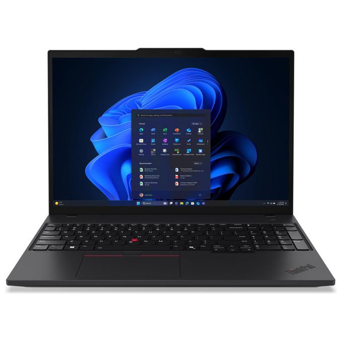 Lenovo ThinkPad T16 Gen 4, notebook 16'' WUXGA, Intel Core Ultra 5 226V, 16 GB ram, 512 GB SSD, Wi-Fi 7, Windows 11 Pro, nero