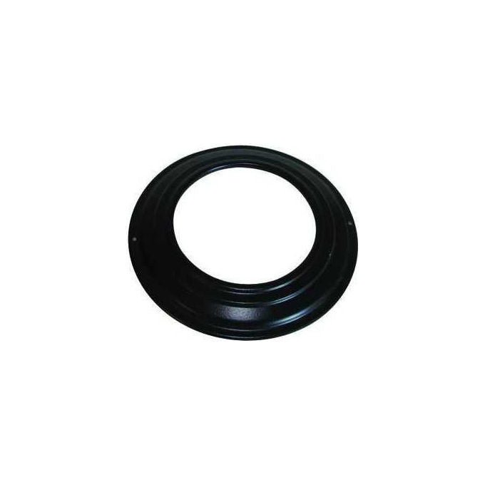 Go Briko rosone in acciaio antracite, modello Sweden, diametro 12 cm, spessore 1,2 mm, arredo interno