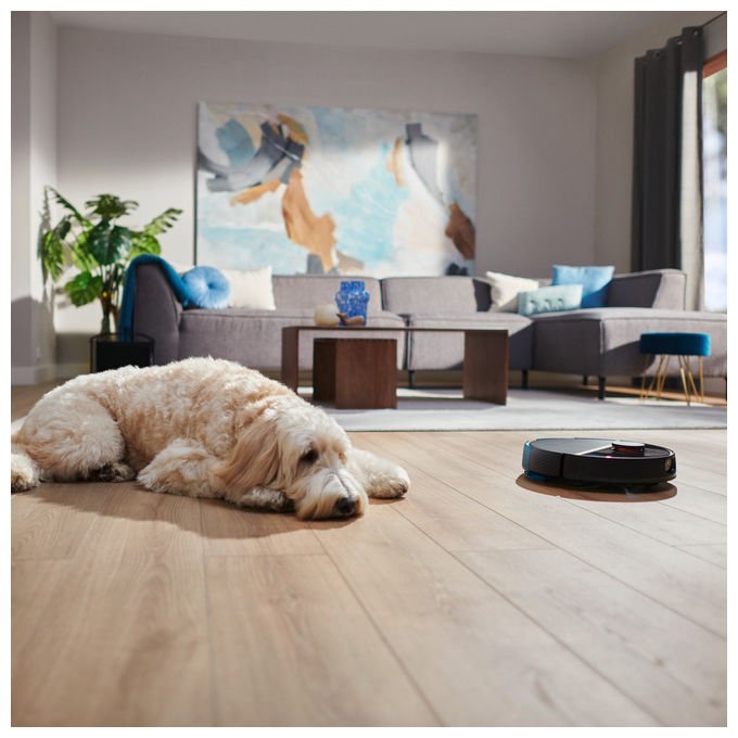 Philips robot aspirapolvere e lavapavimenti HomeRun 7000 Series XU7100-01, 5000 Pa, navigazione laser, svuotamento automatico, Wi-Fi, 180 min