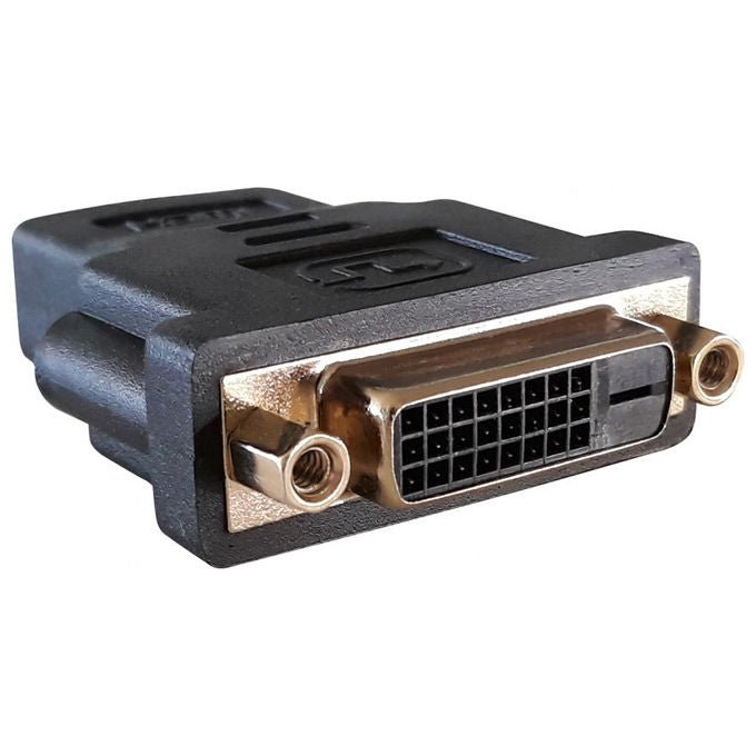Standard, adattatore HDMI maschio a DVI-D femmina, 4K 3840x2160 60Hz, attivo, cavo integrato 0,2 m, HQ, Dual Link