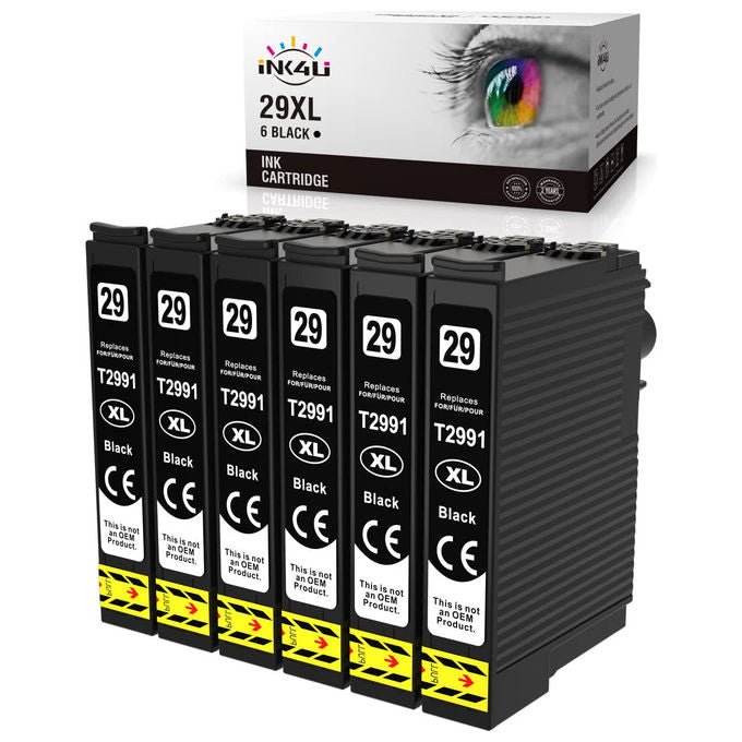 GandG cartuccia compatibile nero Epson 29xl, C13T29914010, alta capacita', 14.6 ml, 470 pagine, Expression Home