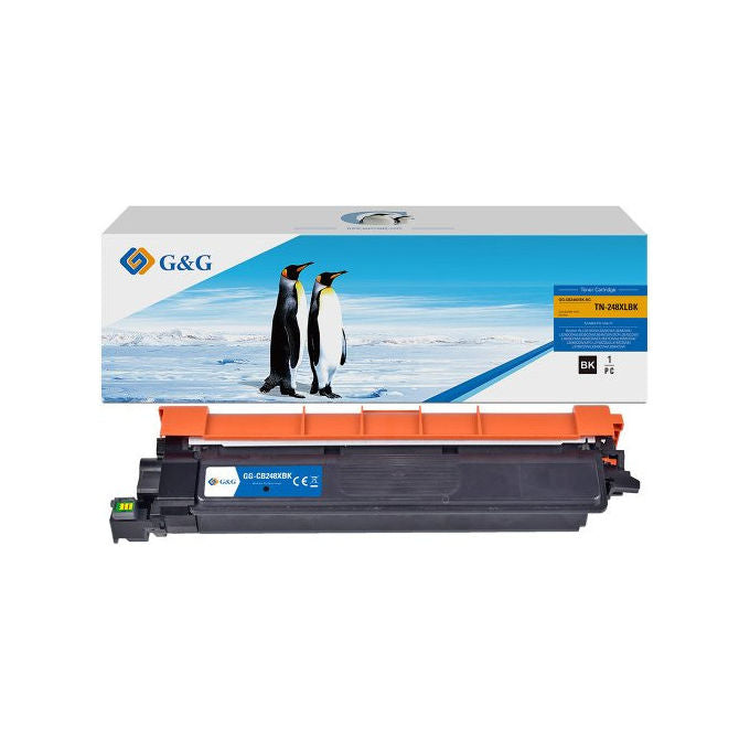 GandG cartuccia toner compatibile nero TN-248, 1500 pagine, per Brother DCPL3515CDW HLL3215CW MFCL3740CDW
