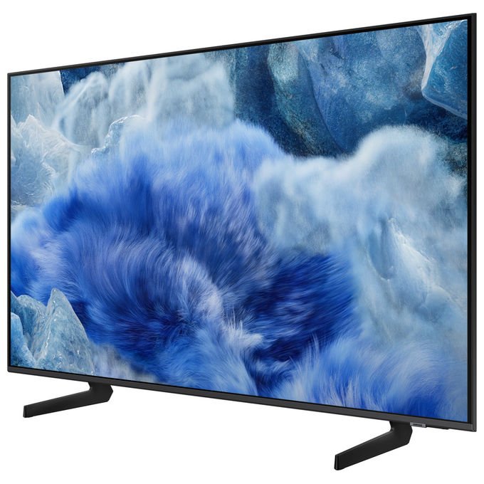 Samsung smart tv QLED 4K Ultra HD 43 pollici, QE43Q8FAAU, Dual LED, HDR10+, Wi-Fi, Tizen, grigio titanio