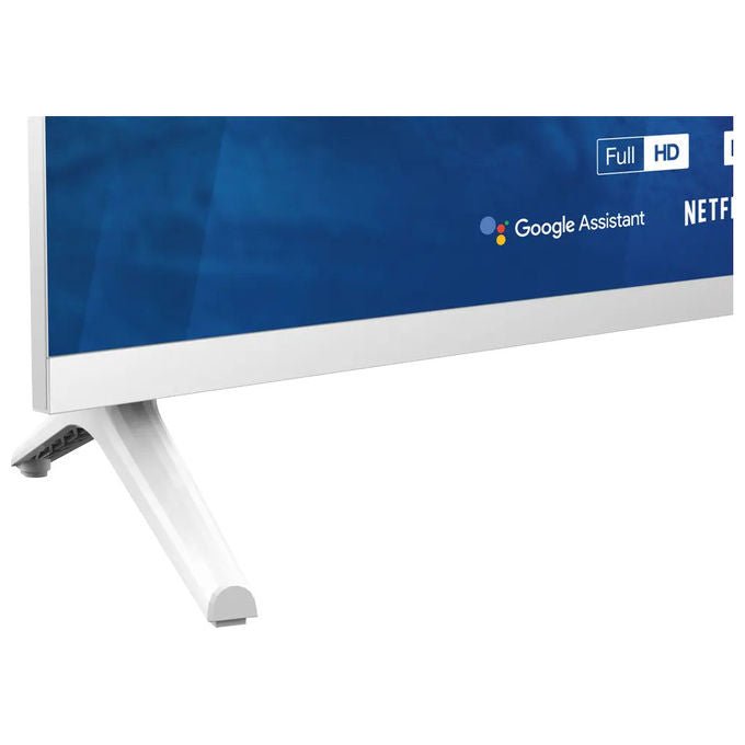 Blaupunkt 32FBG5010S, smart tv 32 pollici, Google TV, Full HD LED, DVB-T2, Wi-Fi, Bluetooth, Bianco
