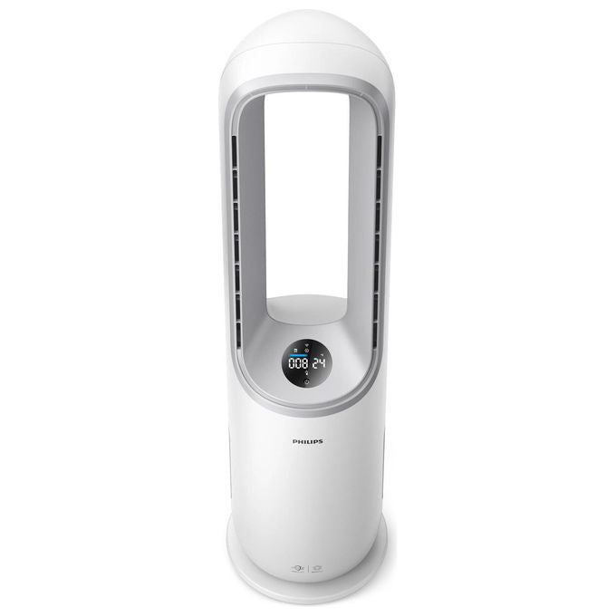 Philips purificatore d'aria e ventilatore 2 in 1, AMF765-10, Air Performer 7000, filtro HEPA NanoProtect, CADR 270 m³-h, 70 m², bianco