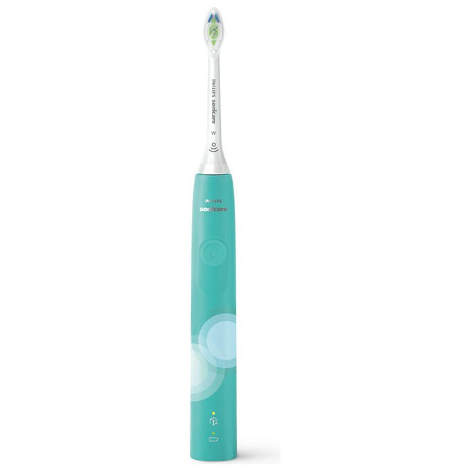 Philips Sonicare 4100 spazzolino elettrico sonico HX3689-43, adulto, 31000 movimenti al minuto, batteria litio, turchese
