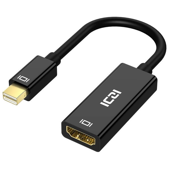 Value adattatore mini DisplayPort HDMI, 4K 3840x2160 a 30Hz, DisplayPort 1.2, connettore mini DP maschio, presa HDMI femmina, passivo, cavo 10 cm
