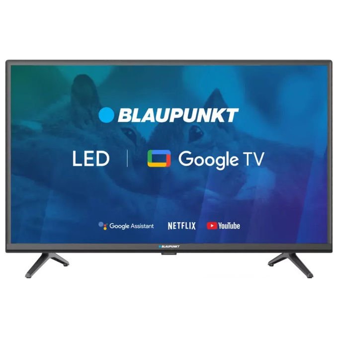 Blaupunkt 32FBG5000S, tv led 32 pollici, Full HD, Google TV, smart tv, DVB-T2-S2, WiFi, Bluetooth, Dolby Digital Plus