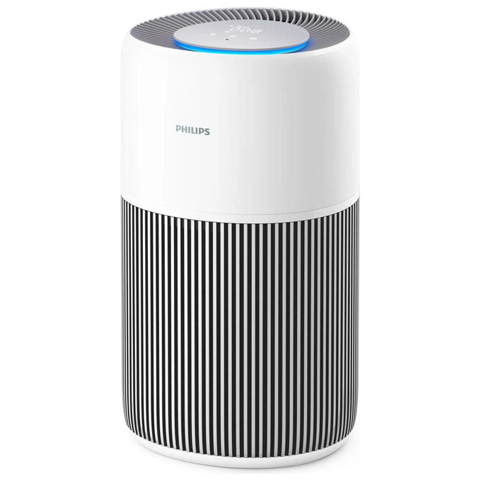 Philips purificatore d'aria PureProtect Quiet Serie 2200, filtro HEPA, 109 m², 13 dB, 420 m³-h, controllo app, bianco