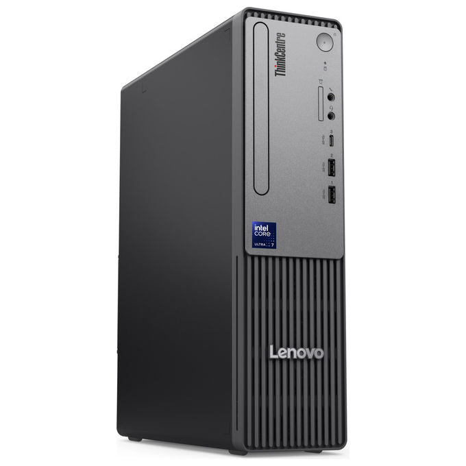 Lenovo ThinkCentre neo 50s Gen 6, pc desktop SFF, Intel Core Ultra 5 225, 8 GB DDR5, SSD 512 GB NVMe, Windows 11 Pro, nero