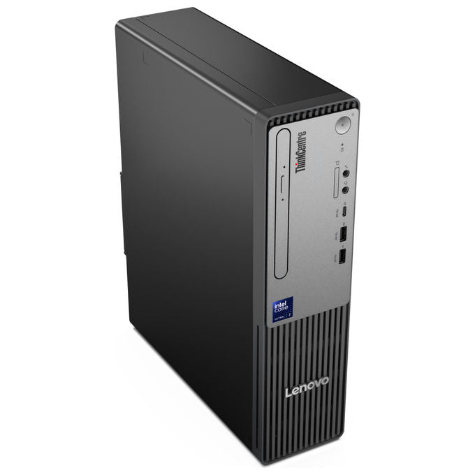 Lenovo ThinkCentre neo 50s Gen 6, pc desktop SFF, Intel Core Ultra 5 225, 8 GB DDR5, SSD 512 GB NVMe, Windows 11 Pro, nero