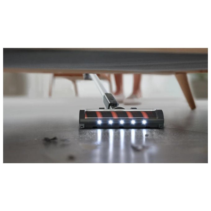 Philips aspirapolvere senza filo Serie 3000 XC3033-01, autonomia 60 min, tecnologia PowerCyclone, senza sacchetto, spazzola LED, nero verde