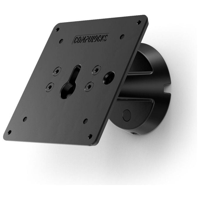 Compulocks supporto a parete VESA orientabile, 505W, inclinazione 130 gradi, alluminio, fino a 27 pollici, 75x75 e 100x100 mm, bianco