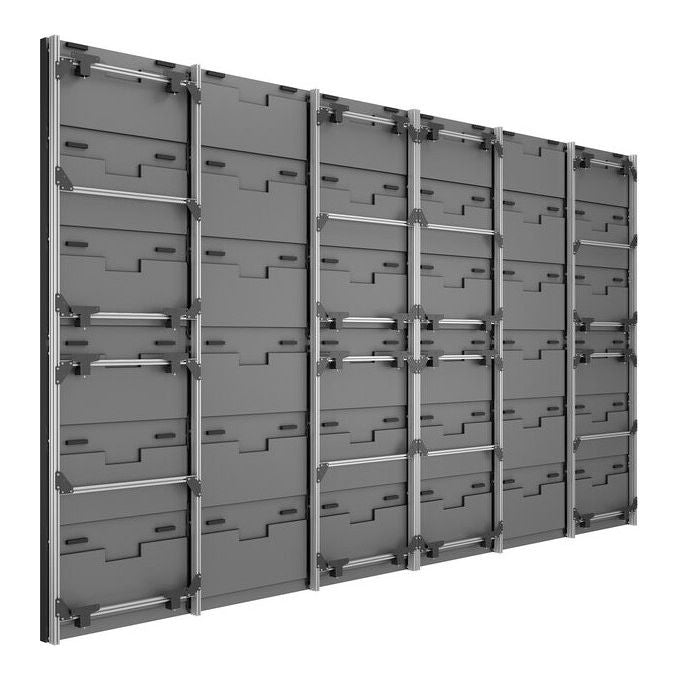 Samsung cornice decorativa Deco Kit, LED wall The Wall MMF, configurazione 6x6 moduli, grigio scuro, VG-LFF66SDG-EN