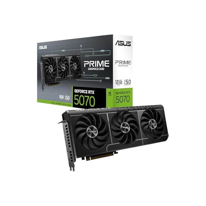 Lenovo scheda grafica Nvidia GeForce RTX 5070, 12 GB GDDR7, PCIe 5.0, doppia ventola, 3x DisplayPort, 1x HDMI, architettura Blackwell