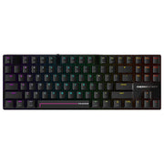 Cherry Xtrfy MX 8.2 Pro TMR Wireless, tastiera gaming TKL magnetica meccanica, switch MK Crystal, tripla connessione 2,4 GHz Bluetooth USB, polling 8000 Hz, nero