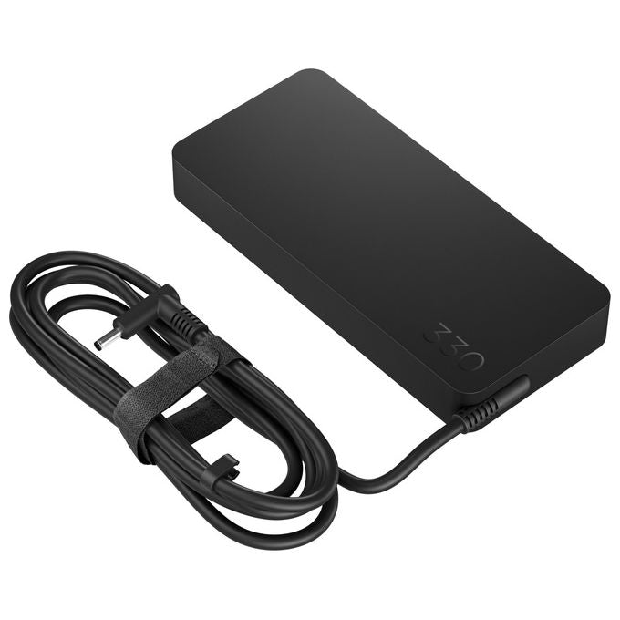 HP alimentatore smart CA 330W, connettore 4,5 mm, per notebook e workstation portatili, nero