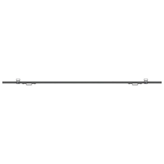 Multibrackets staffa fissa da parete per display, vesa fino a 1600x900 mm, portata 150 kg, nero, alluminio e acciaio, MB1007