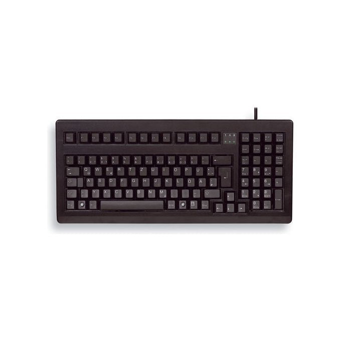 Cherry tastiera meccanica G80-1800, full size 104 tasti, switch MX, USB cablata, layout QWERTY inglese US, nera