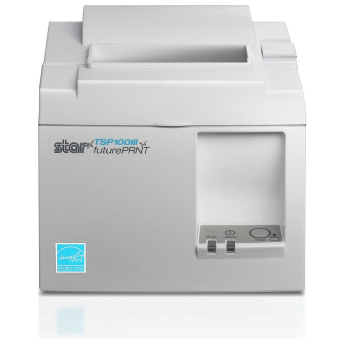 Star Micronics TSP143IIIU, stampante POS termica diretta, USB, 203 dpi, 250 mm-s, taglierina automatica, bianca