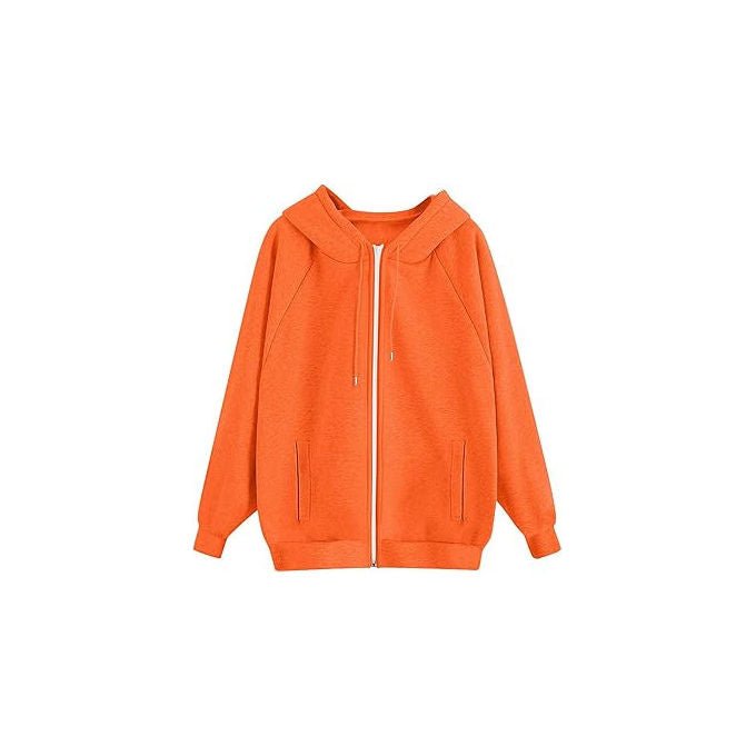Felpa con zip GameTekk donna, arancione, taglia S, abbigliamento casual gaming merchandise