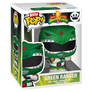 Funko Bitty pop bots, Dragon zord con green ranger, figura in vinile, Power rangers, 12 cm, da collezione