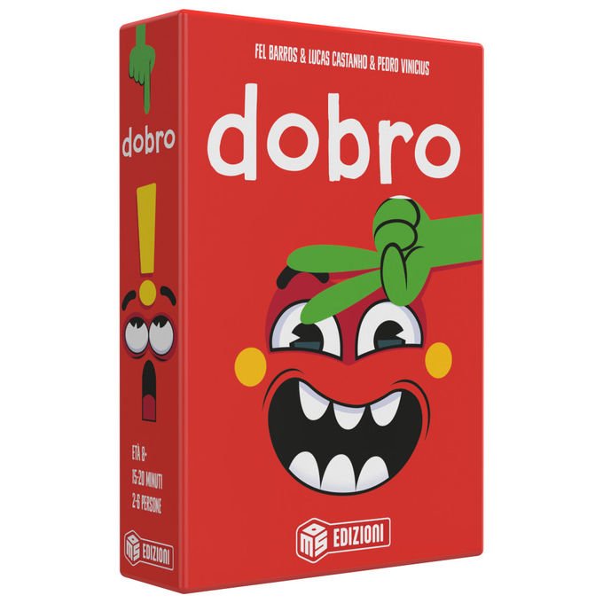 Ms edizioni Dobro, gioco di carte party game, 2-6 giocatori, per adulti e ragazzi, 8+ anni, carte speciali, compatto e portatile