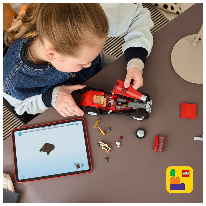 Lego Disney auto di Crudelia De Mon 43277, set costruzione 378 pezzi, minifigure e cane, eta' 9+