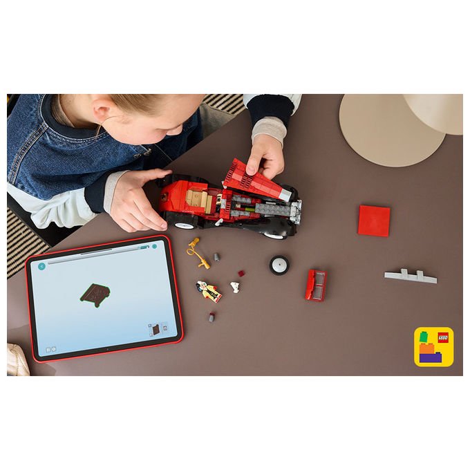 Lego Disney auto di Crudelia De Mon 43277, set costruzione 378 pezzi, minifigure e cane, eta' 9+
