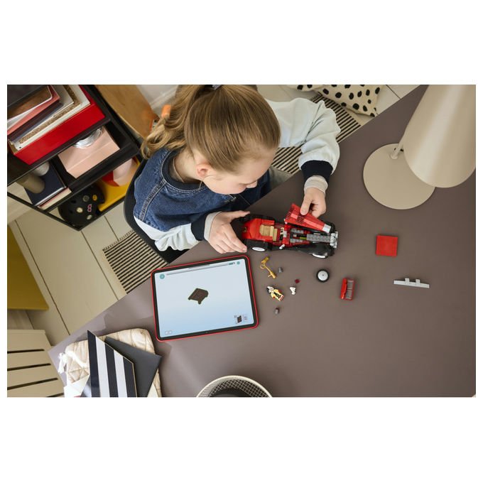 Lego Disney auto di Crudelia De Mon 43277, set costruzione 378 pezzi, minifigure e cane, eta' 9+