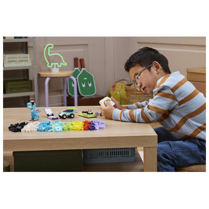 Lego Classic 11043 grande scatola della creativita', 510 mattoncini colorati, set da costruzione, giochi creativi per bambini 5 anni