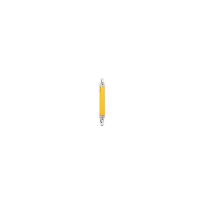 Beghelli lampadina led R7S 118mm 8W 4000K, luce bianca naturale, 1050 lumen, filamento, angolo 360°, classe F