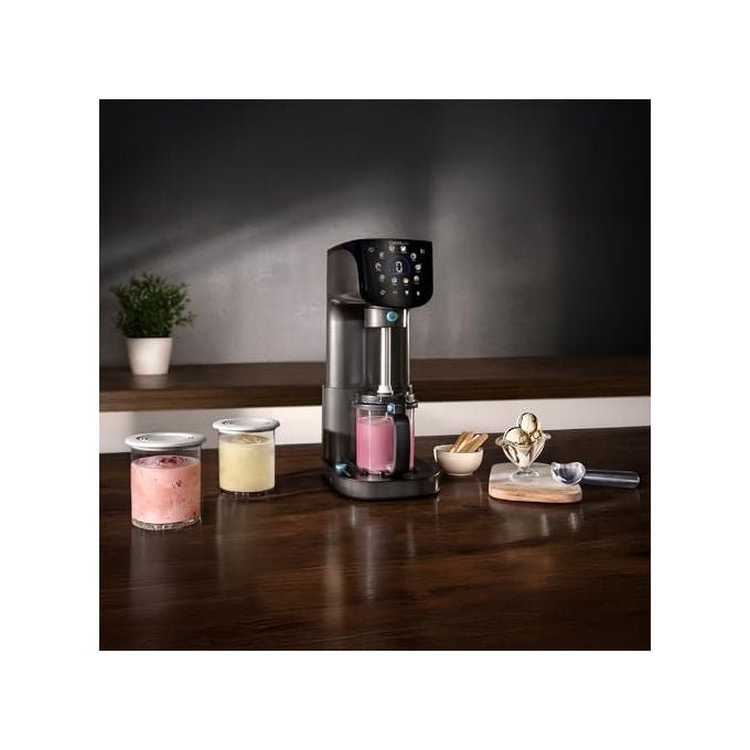 Cecotec gelatiera Gelatec 2100, 500W, 11 programmi, tecnologia CreamOn, touch screen, capacita' 2.1L, tarrine BPA free