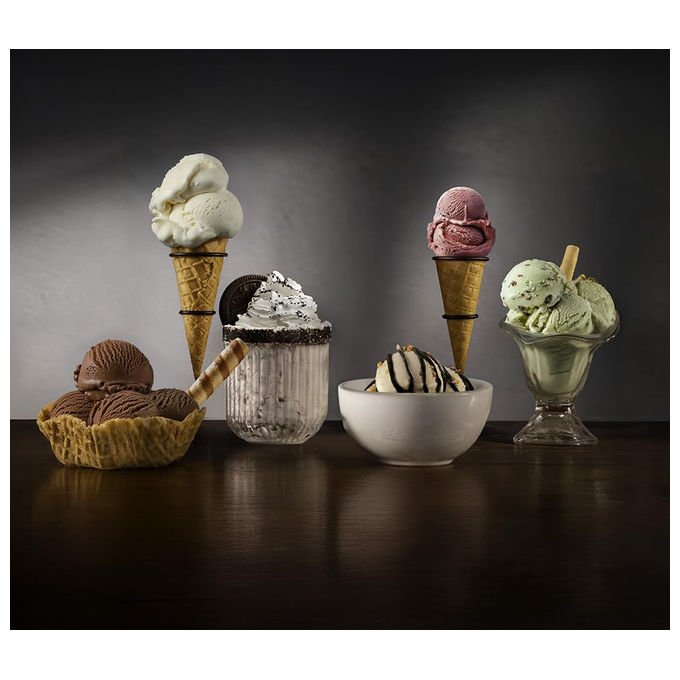 Cecotec gelatiera Gelatec 2100, 500W, 11 programmi, tecnologia CreamOn, touch screen, capacita' 2.1L, tarrine BPA free
